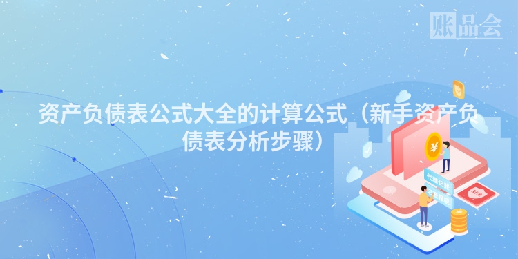 资产负债表公式大全的计算公式（新手资产负债表分析步骤）