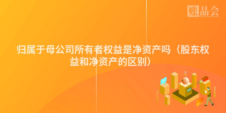 归属于母公司所有者权益是净资产吗（股东权益和净资产的区别）