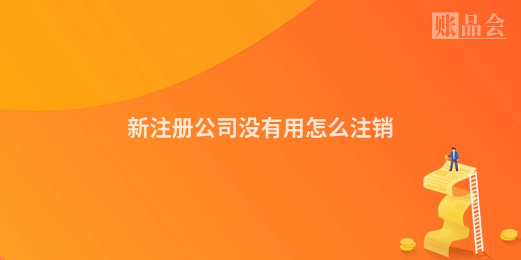 新注册公司没有用怎么注销
