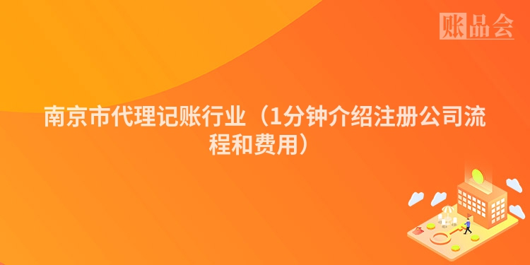 南京市代理记账行业（1分钟介绍注册公司流程和费用）