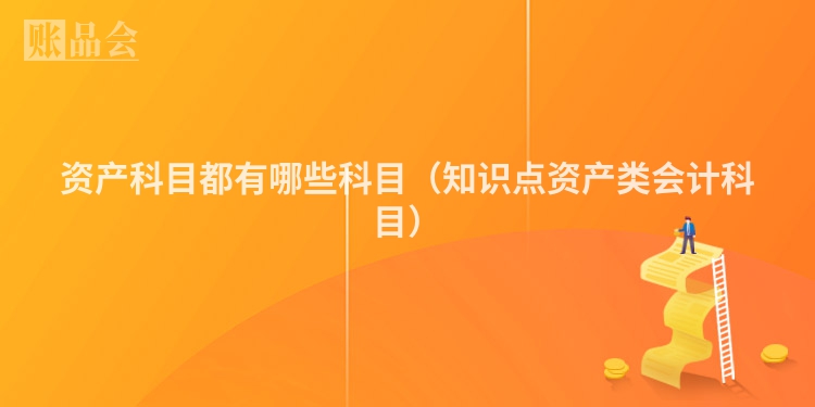 资产科目都有哪些科目（知识点资产类会计科目）