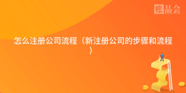 怎么注册公司流程（新注册公司的步骤和流程）