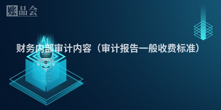 财务内部审计内容（审计报告一般收费标准）